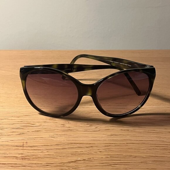 3.1 Phillip Lim MARGOT Green Tortoise Shell Sunglasses - Picture 1 of 9